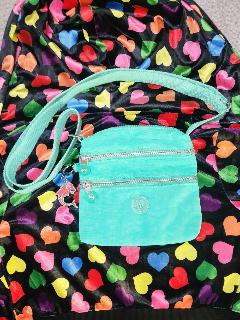 ""Doll"phin" Waterproof Crossbody Bag